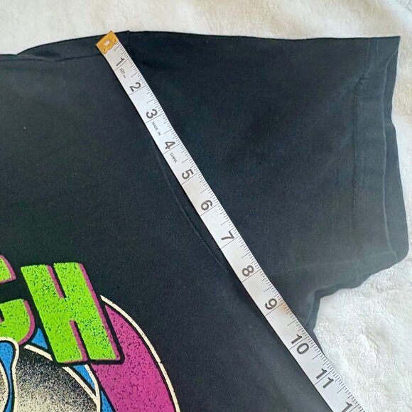 Vintage Style Disney Lilo & Stitch Experiment 626 Graphic T-Shirt Black Size M - Picture 8 of 9